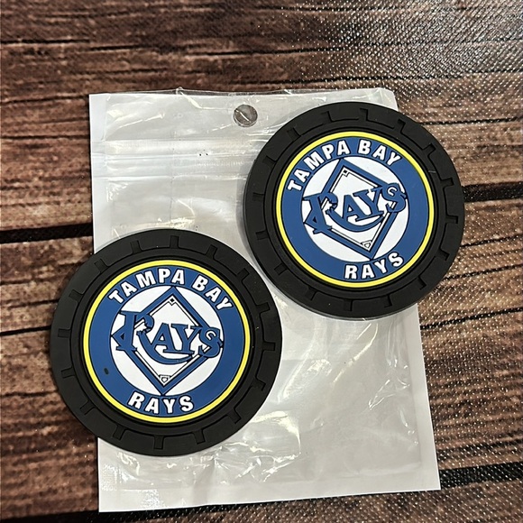 Tampa Bay Devil Rays Car Coasters - Picture 3 of 3